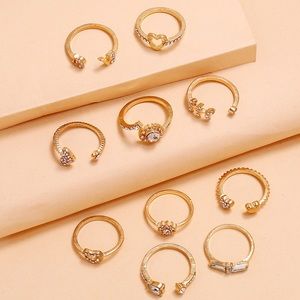 Set de 10 anillos